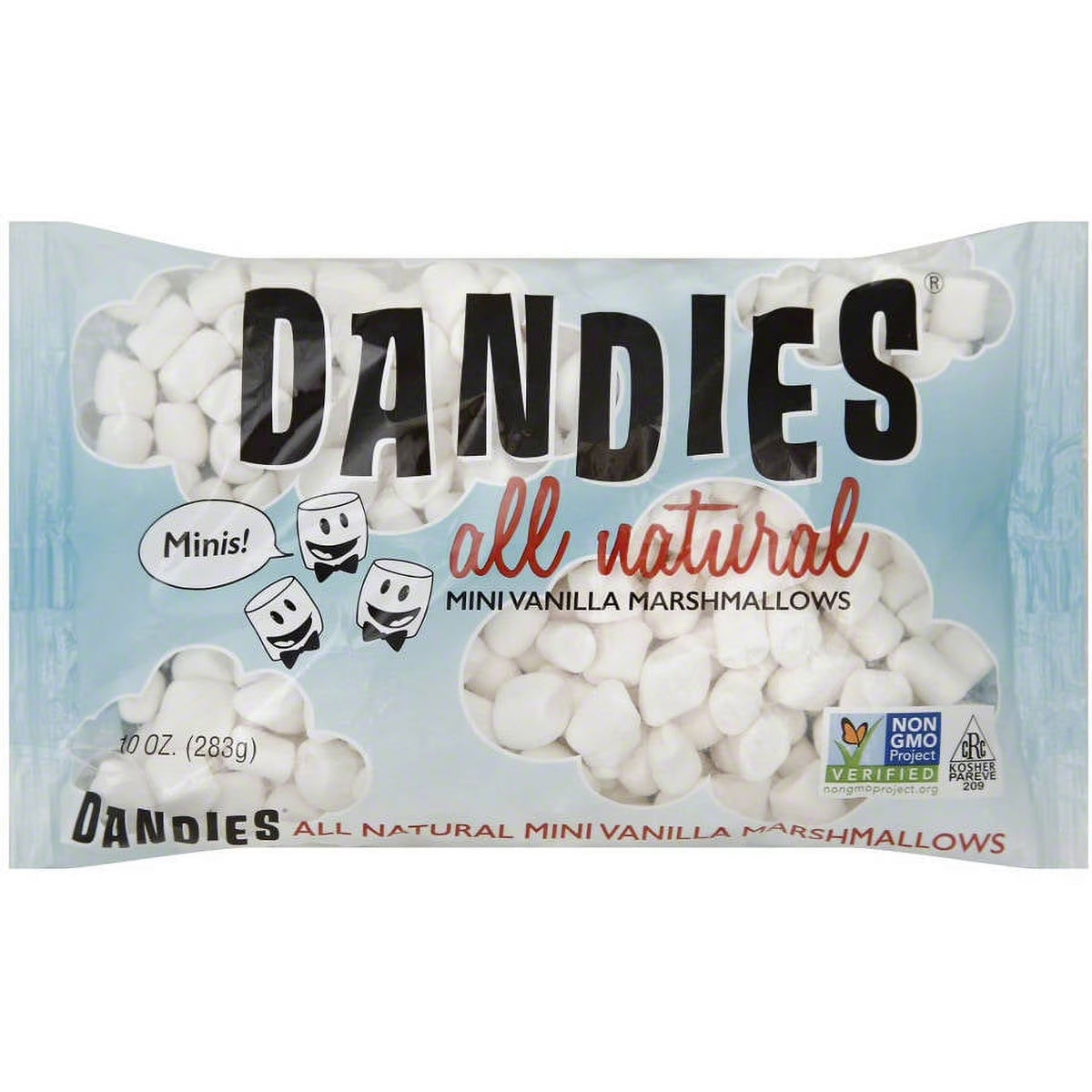 Mini Vegan Marshmallows, 10 oz, Pack of 12 N93136