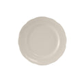 7 1/4 inch Scalloped Edge Plate in Eggshell White, Case of 36 W7889