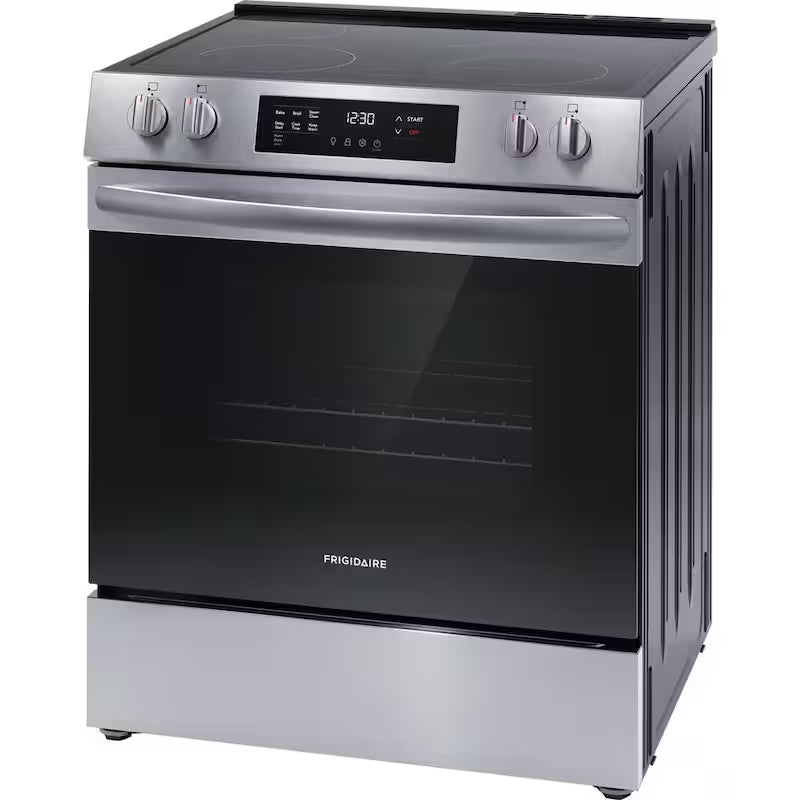 5-Element Slide-In Electric Range with Steam Clean in Stainless Steel G446180
