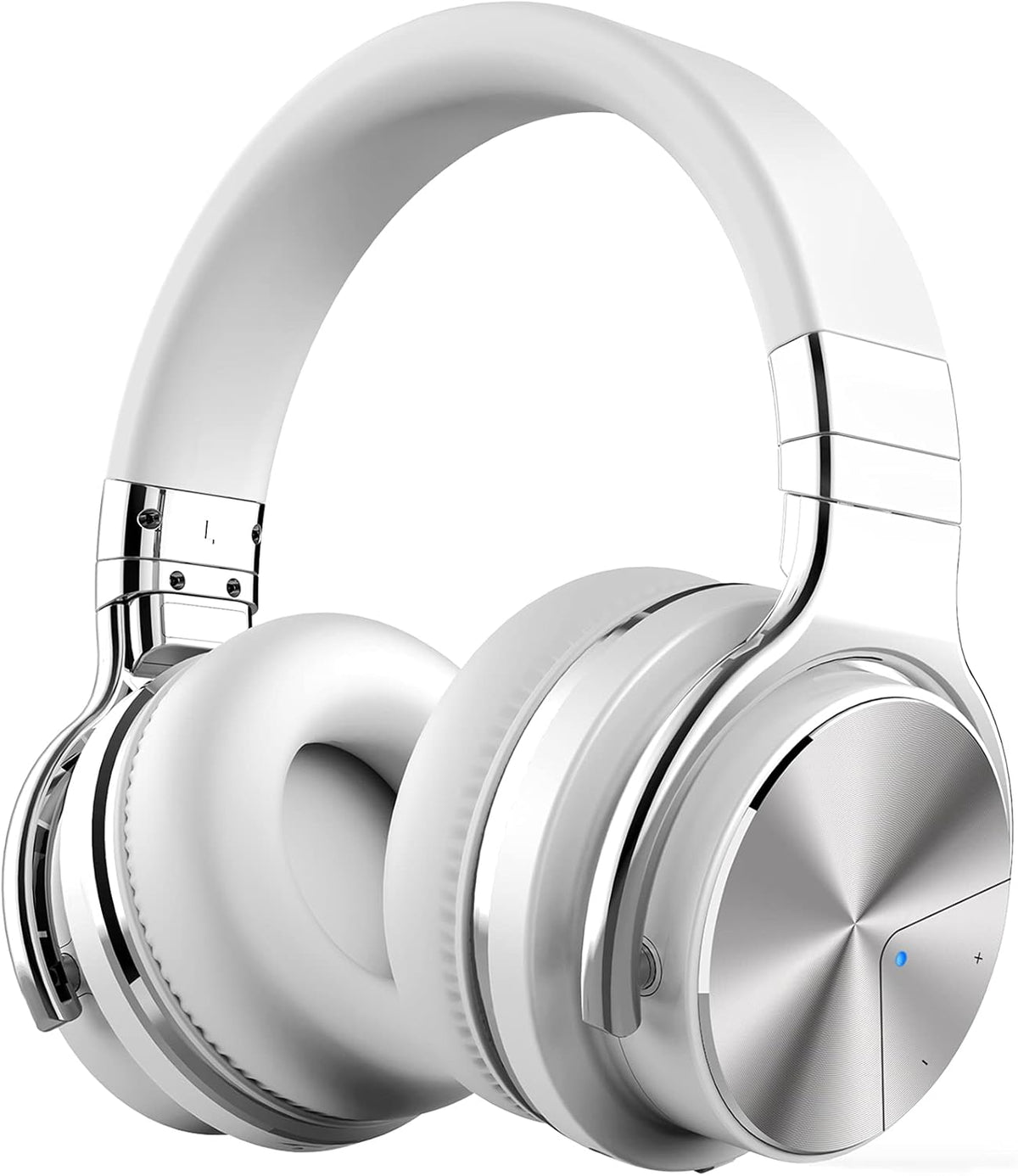 Blue Active Noise Cancelling Wireless Over Ear Headphones with Microphone N1083