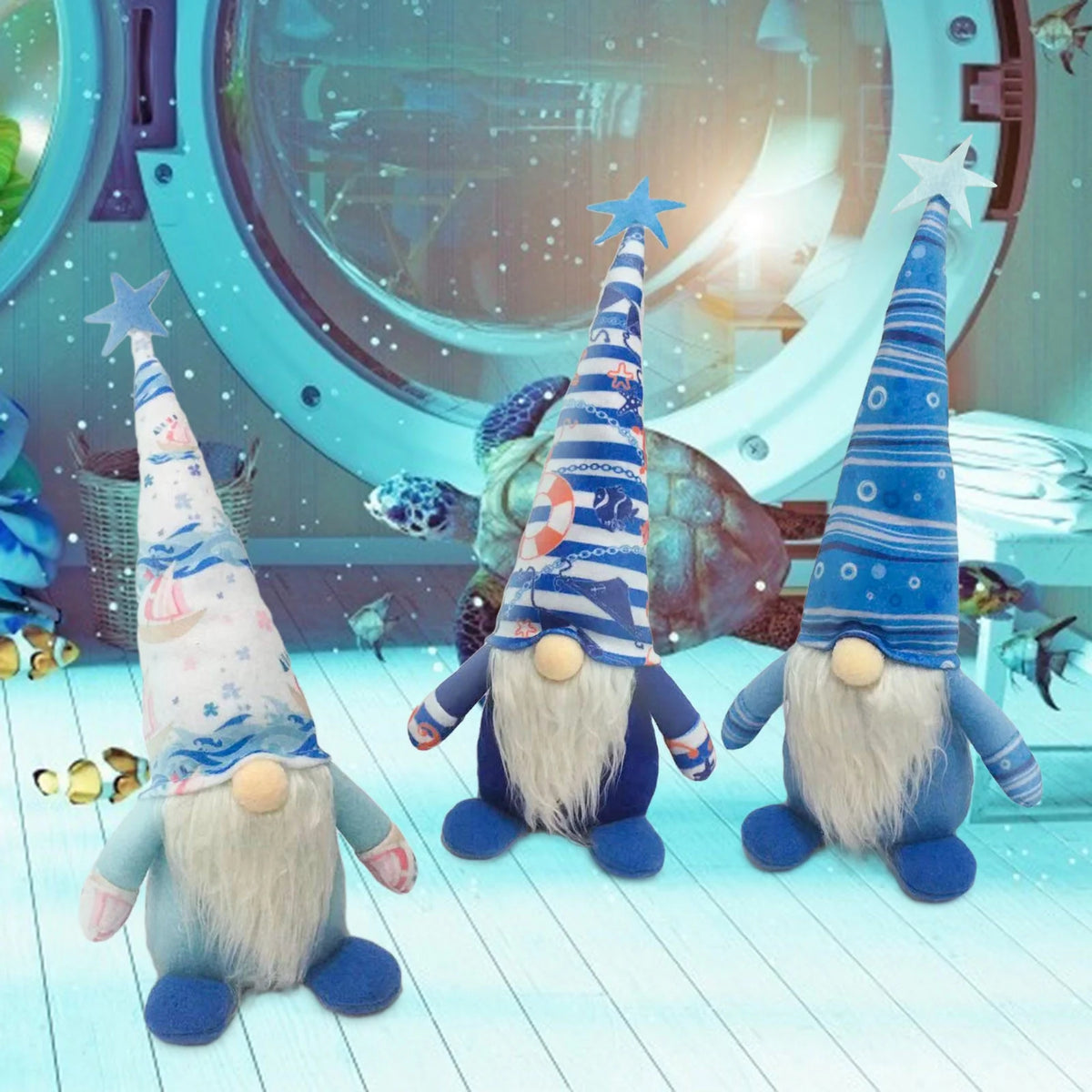 Ocean Home Decor Garden Gnomes S6448