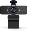 1080P Webcam with Microphone & Privacy Cover, USB Camera, Wide Angle Lens S259739