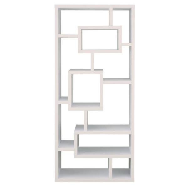 White Asymmetric Display Case L206956