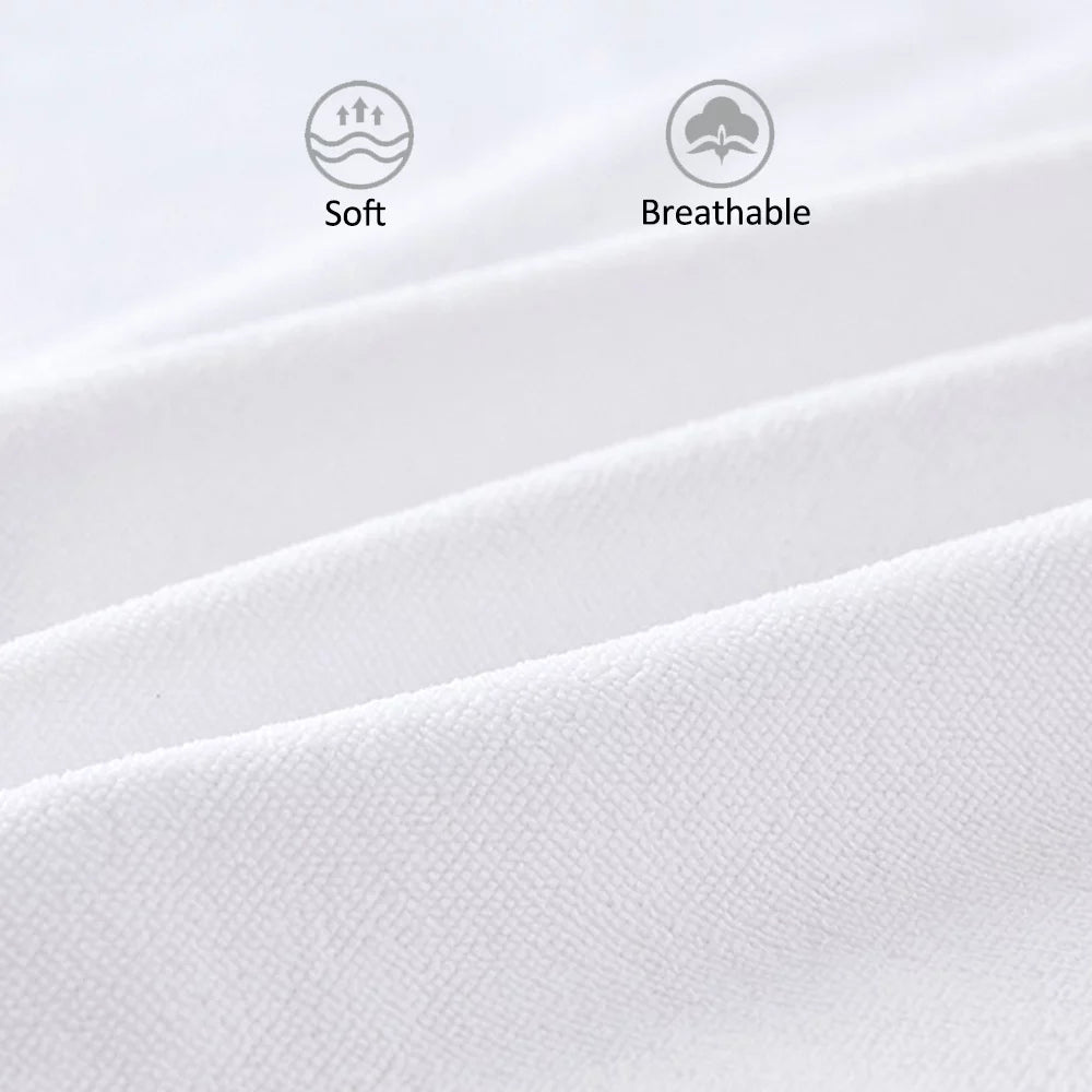 100% Waterproof King Size Terry Cloth Mattress Protector H125