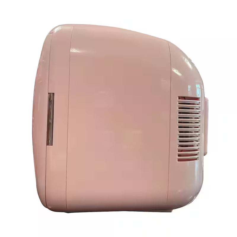 Pink Retro Mini Beverage Fridge O550