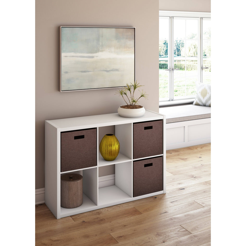 White Cube Bookcase W3445