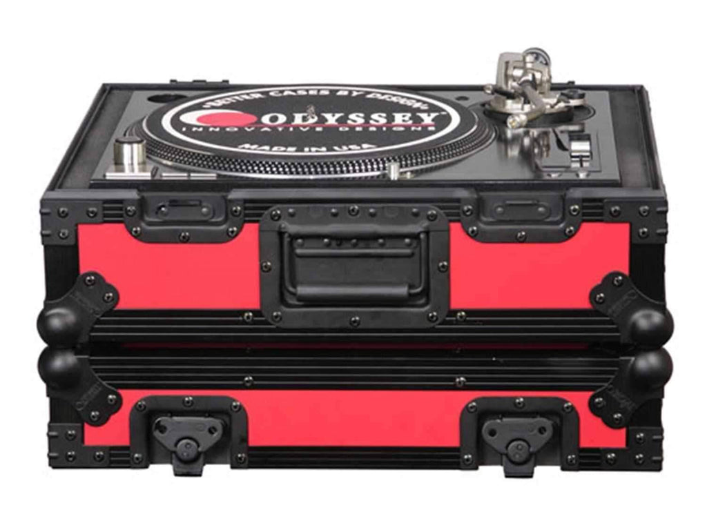 Red DJ Turntable Case V7945