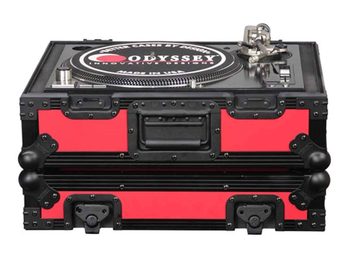 Red DJ Turntable Case V7945
