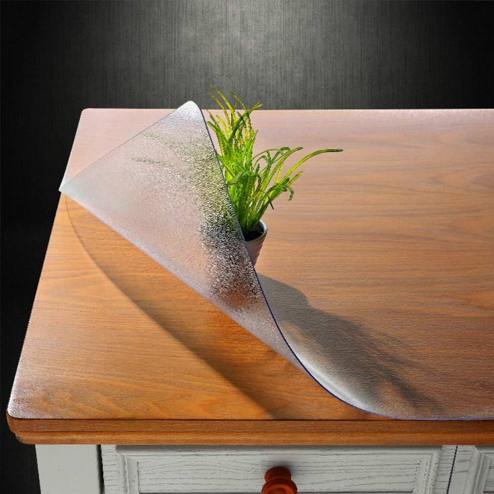 30 x 50 inch Frosted PVC Table Cover Protector H321811