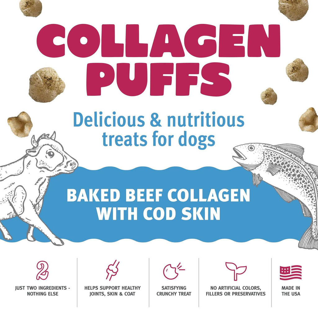 Beef Collagen Puffs Treats E474222