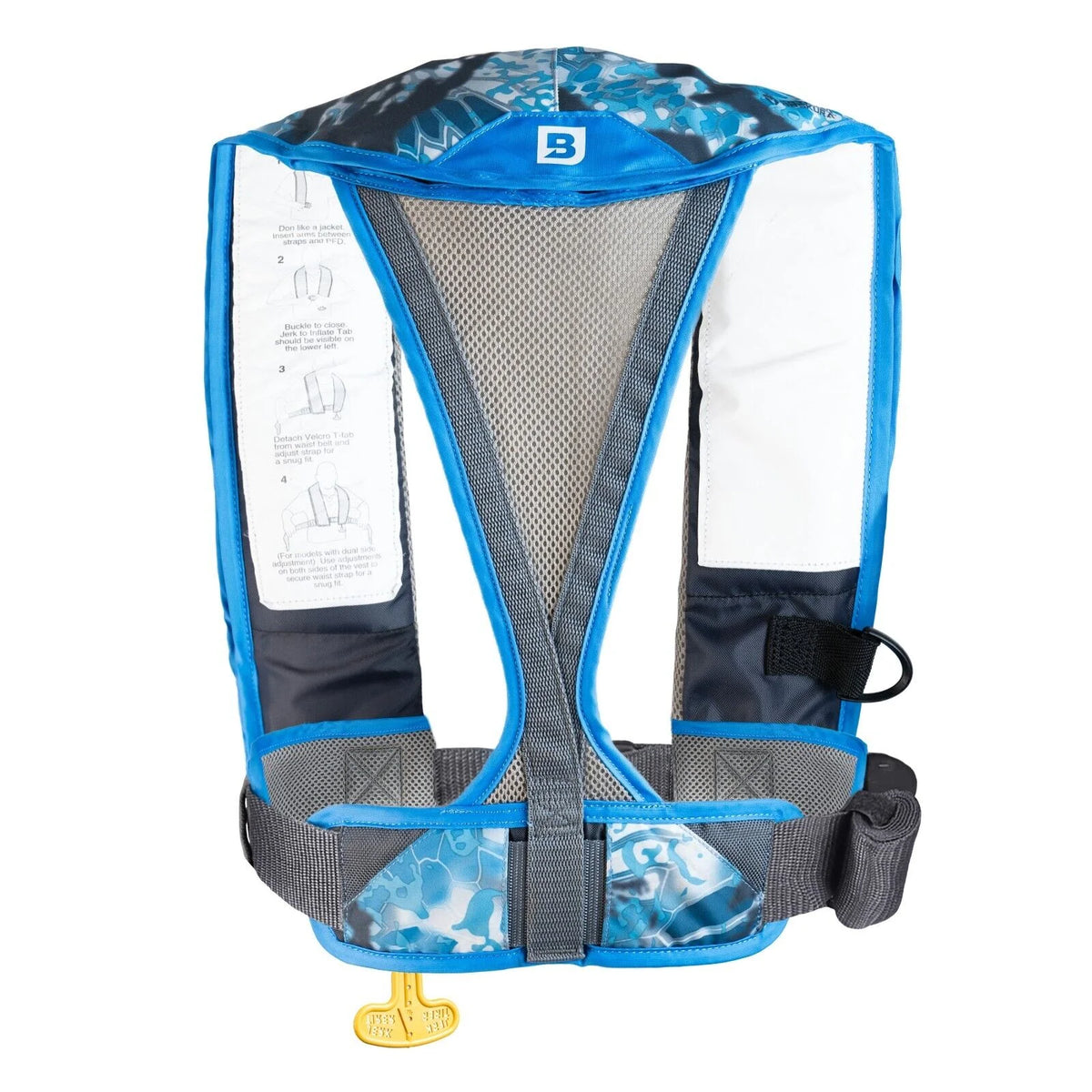 Inflatable Life Jacket USCG Type 2 PFD U830826