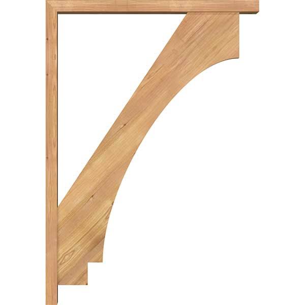3 1/2x22W x 28x22D x 40x22H Imperial Block Smooth Bracket with Offset Brace K751