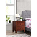 2 Drawer Nightstand in Cherry U4988