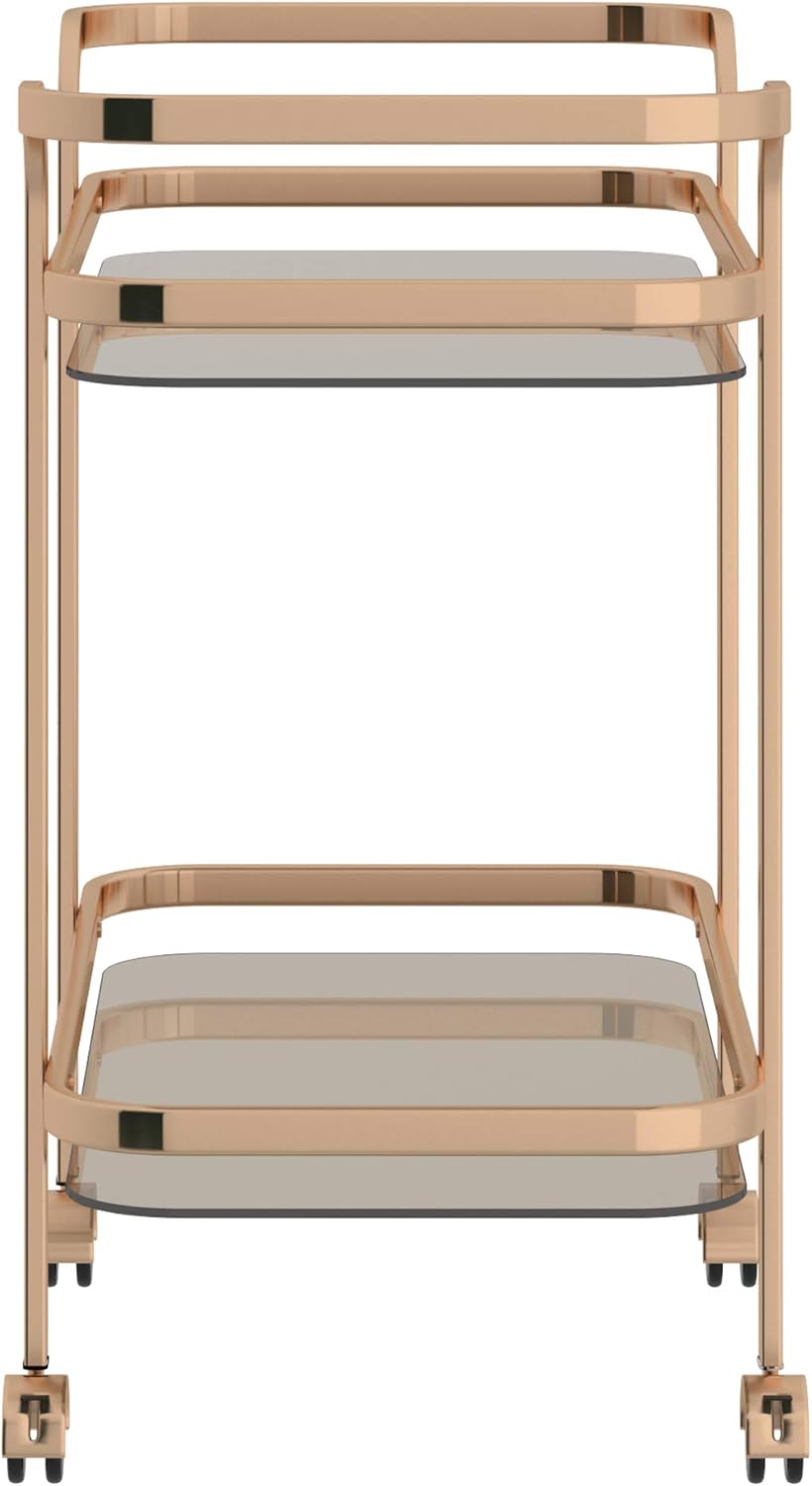 2-Tier Gold Bar Cart U487735