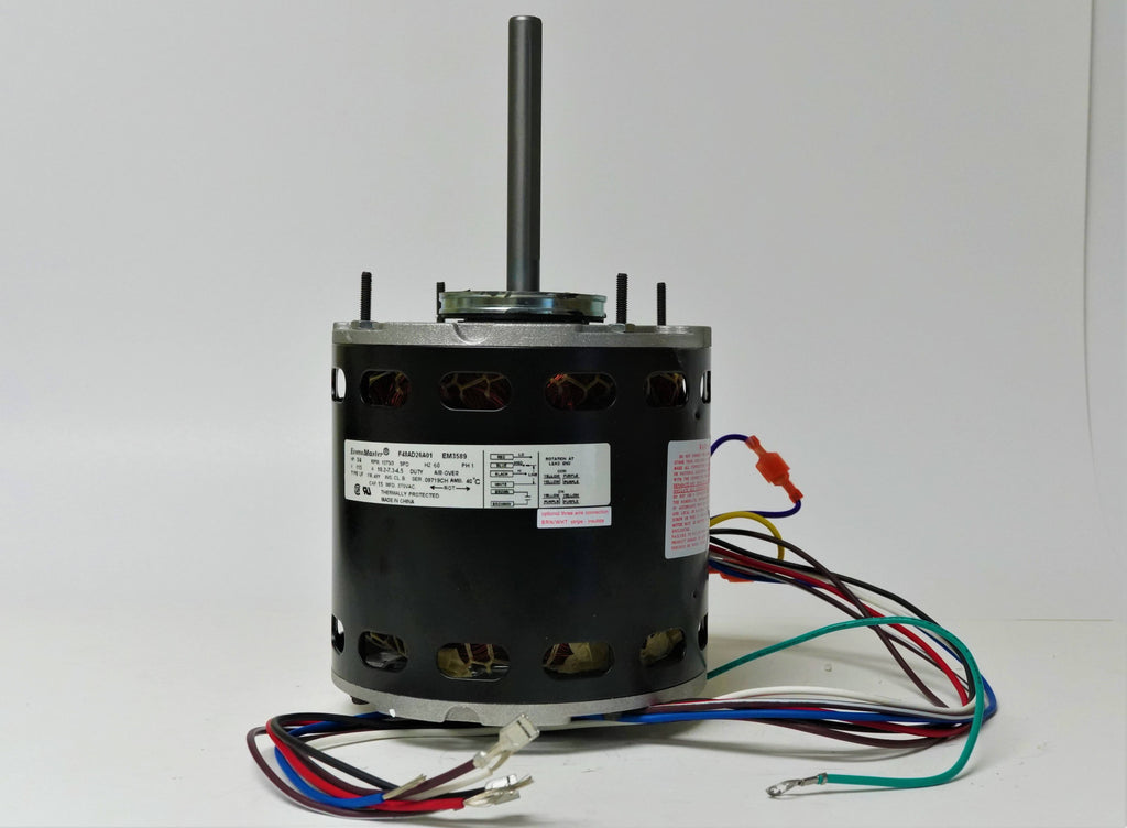 3/4 HP 1075 RPM 115V Blower Motor F344