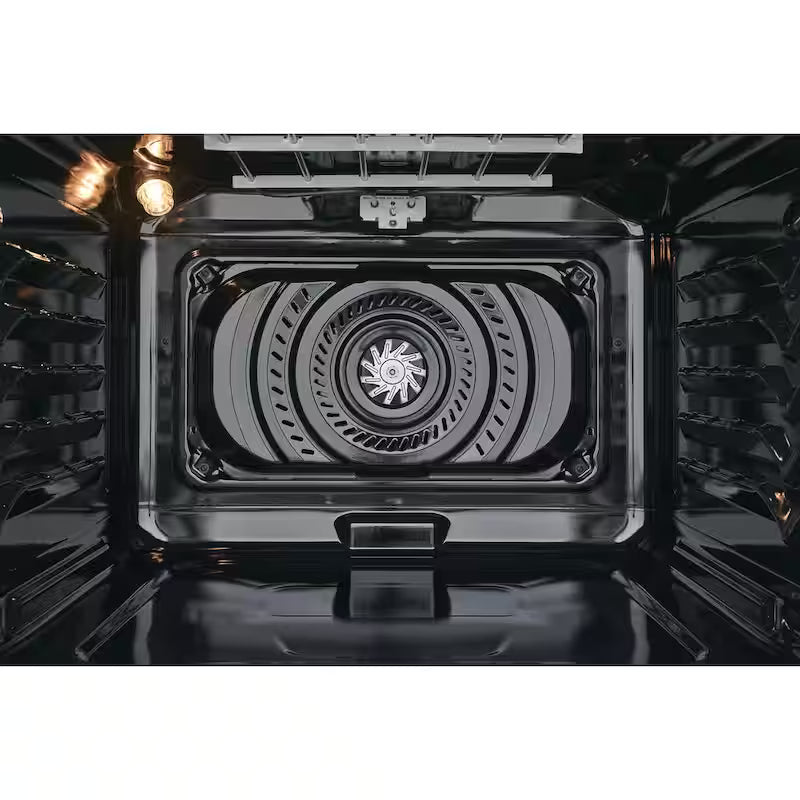 Double Electric Built-In Wall Oven with Convection in Black Stainless Steel M116977