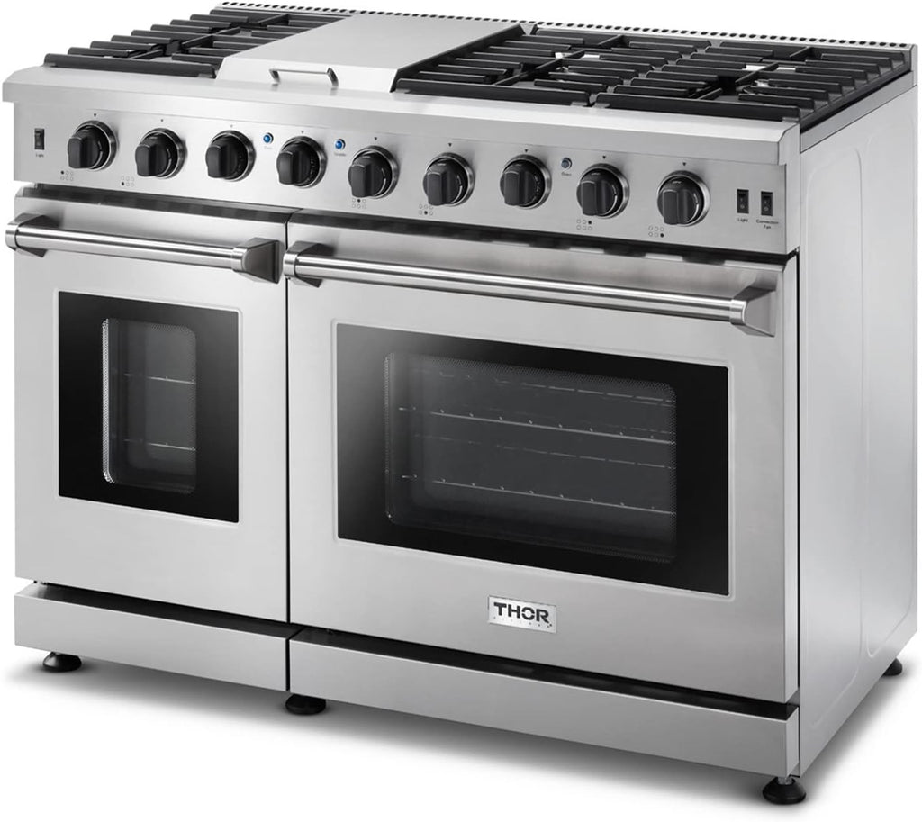 30 Inch Stainless Steel Gas Range with 5 Sealed Burners, 4.5 cu. ft. Oven, Storage Drawer, Cast Iron Grate X50193