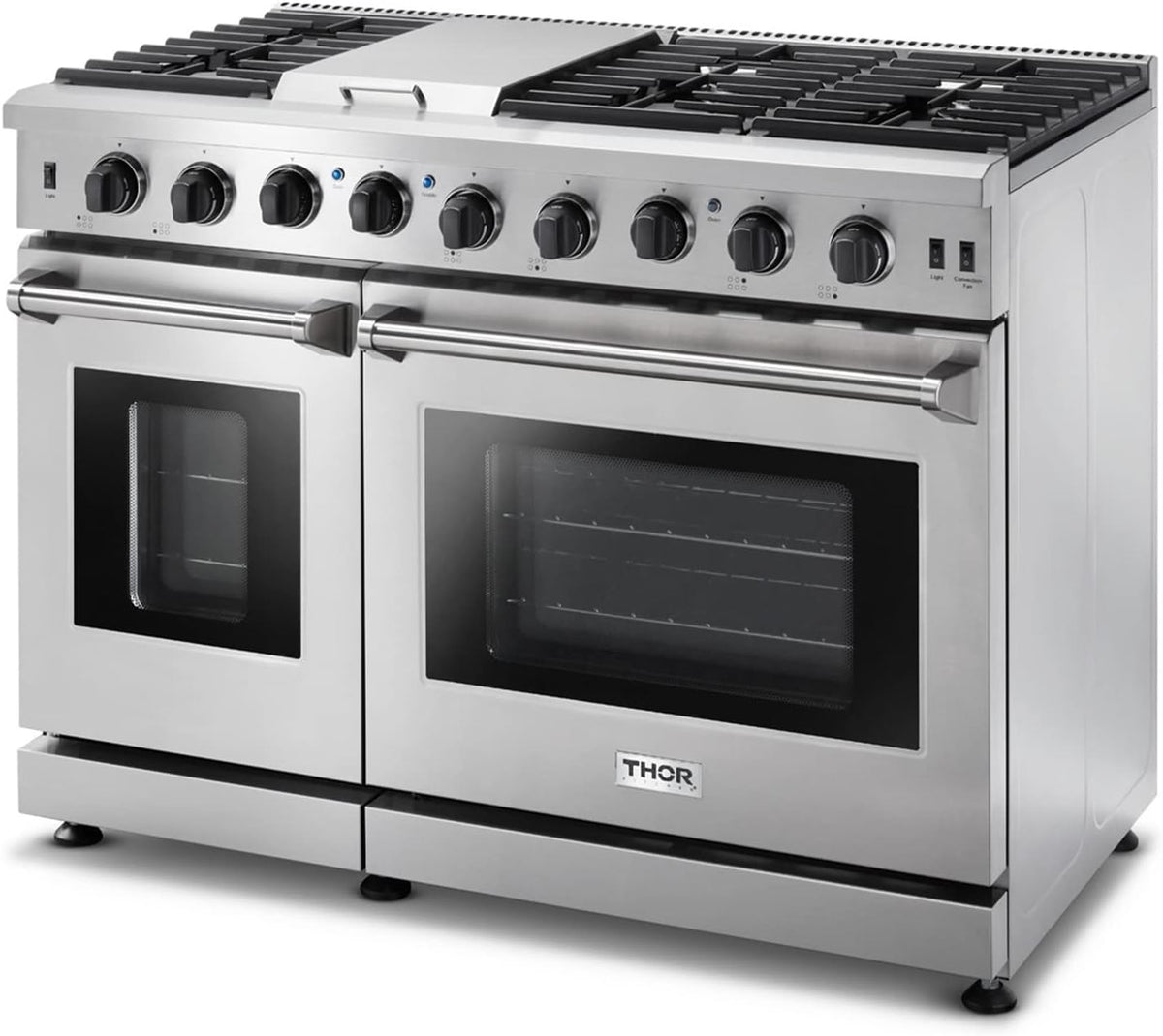 30 Inch Stainless Steel Gas Range with 5 Sealed Burners, 4.5 cu. ft. Oven, Storage Drawer, Cast Iron Grate X50193