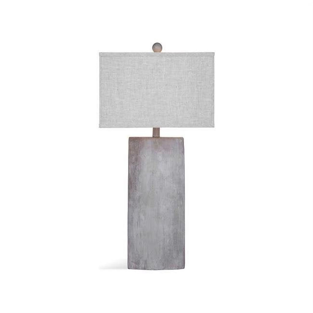 Cement Stone Table Lamp in Gray C468