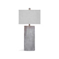 Cement Stone Table Lamp in Gray C468