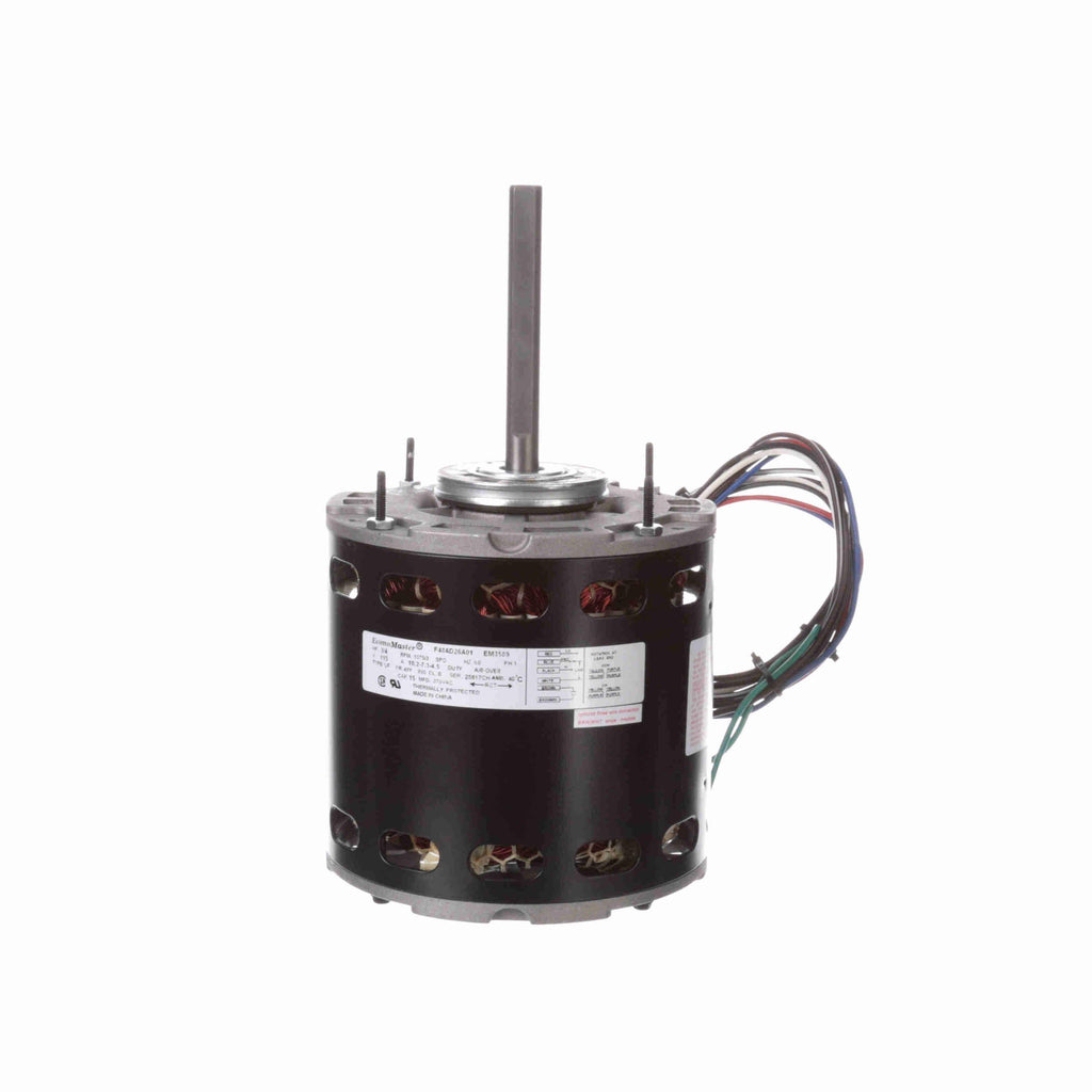 3/4 HP 1075 RPM 115V Blower Motor F344