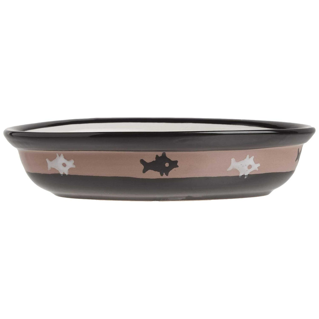 Stoneware Cat Bowl F106