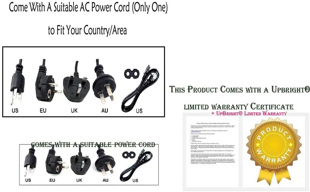 Class 2 Power Supply Cord Cable Wall Charger K600757