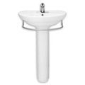 White Pedestal Sink I65185