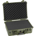 Olive Green Watertight Hard Case with Foam Insert Q5242