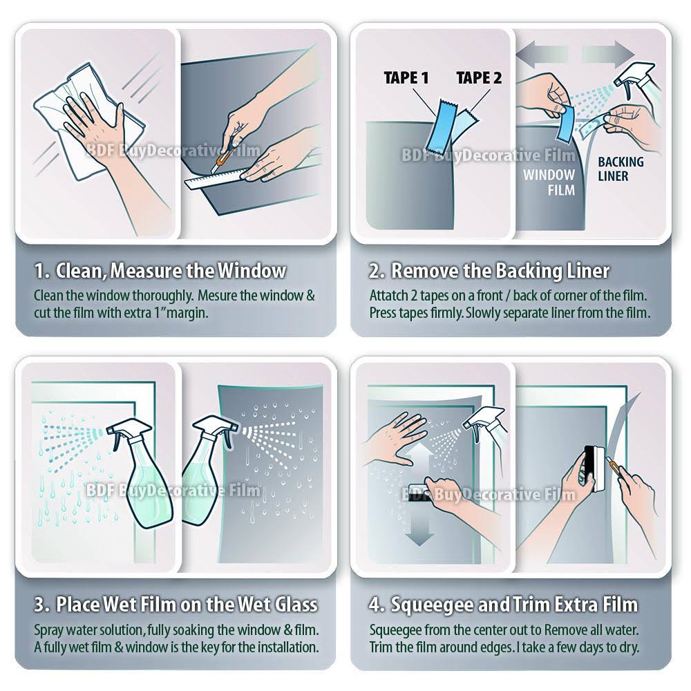 Window Film Security and Safety Clear 4 Mil (30in x 25ft) T742718