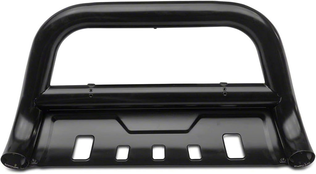 Black Oval Bull Bar with Skid Plate Z53370