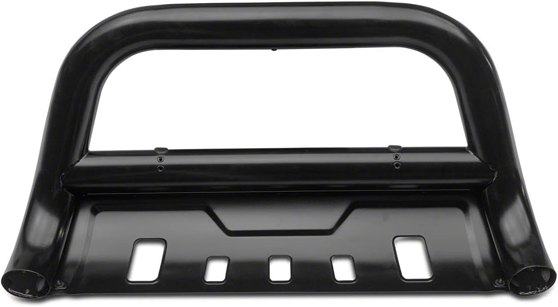 Black Oval Bull Bar with Skid Plate Z53370