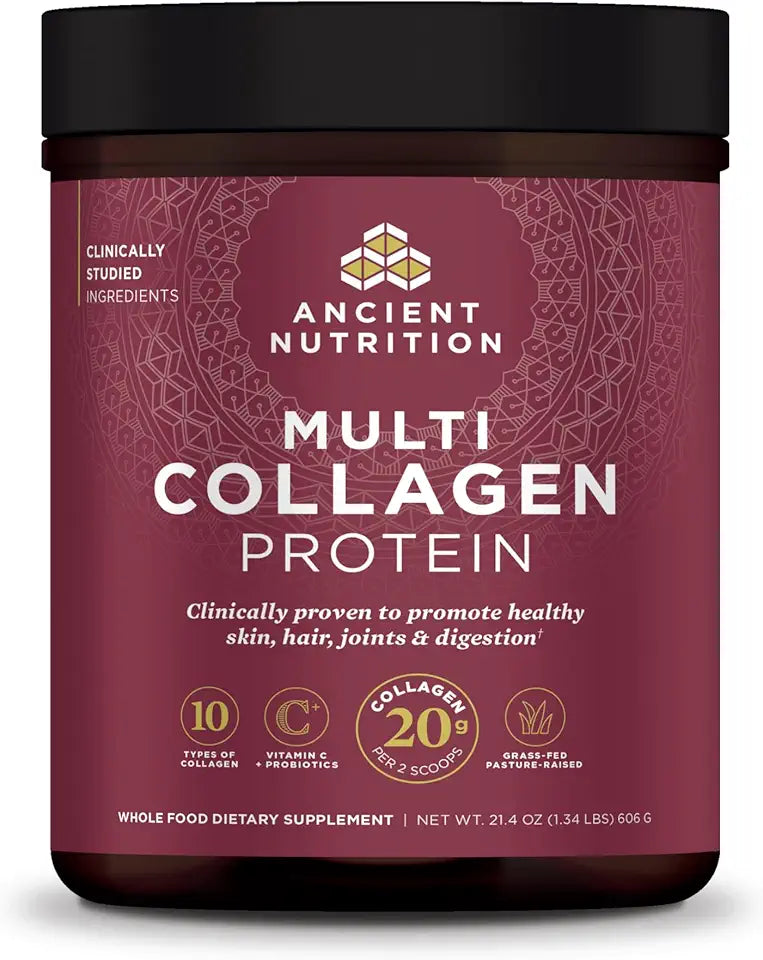 Collagen Peptides Powder 60 Servings Unflavored E495