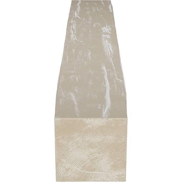 White Washed Faux Wood Fireplace Mantel U76464