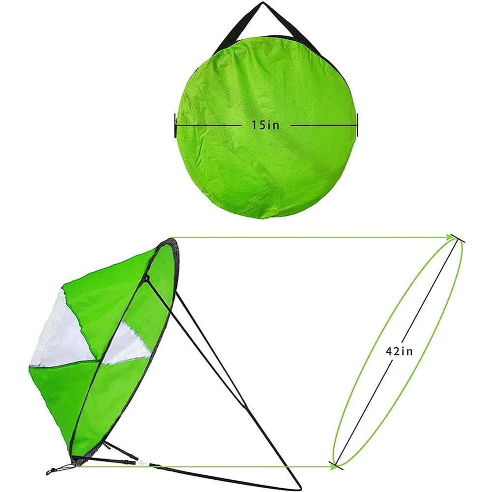 Portable Foldable Kayak Sail with Clear Window W84310