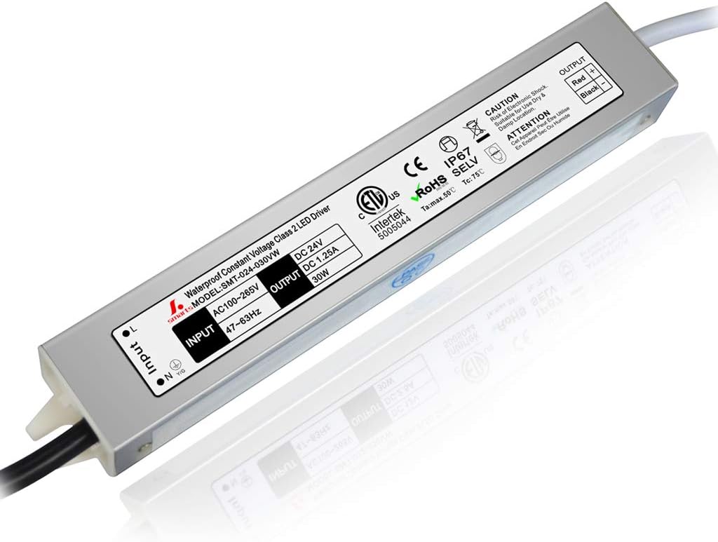 24V 200W LED Driver Transformer, IP67 Waterproof Constant Voltage Power Supply U7204