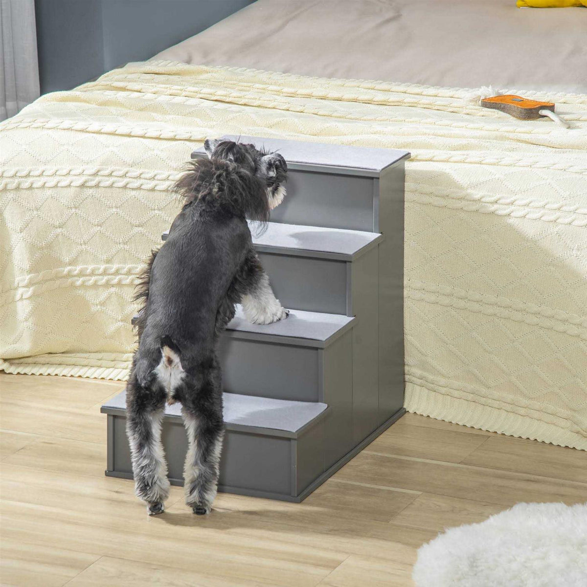 Small Pet Steps with Cushioned Removable Covering I6257
