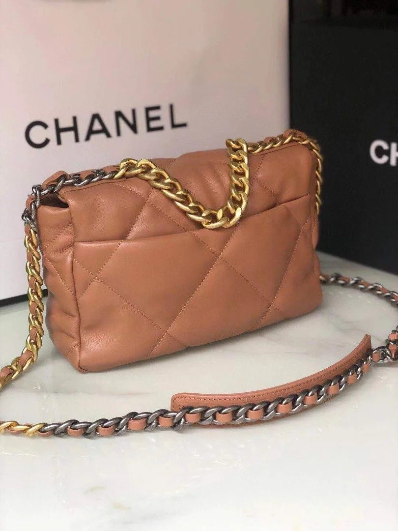 Brown 26cm Handbag G487