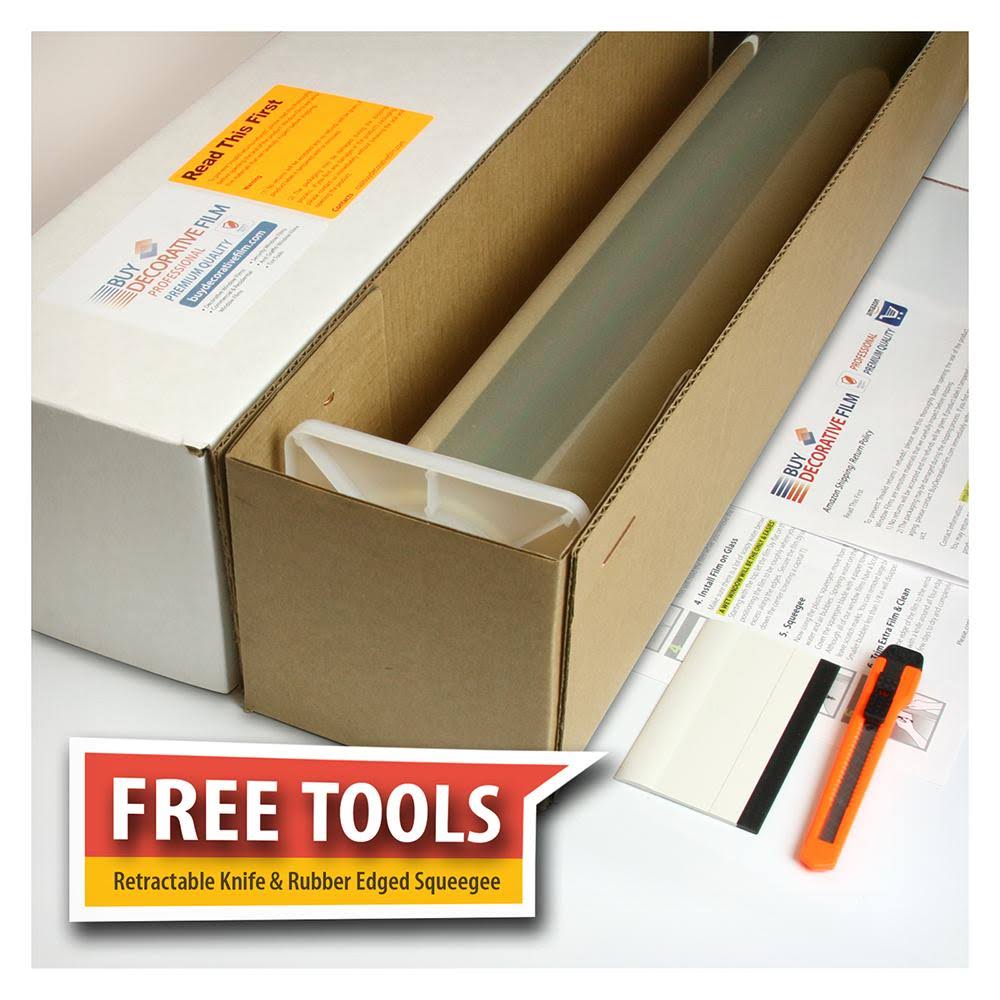 Window Film Security and Safety Clear 4 Mil (30in x 25ft) T742718