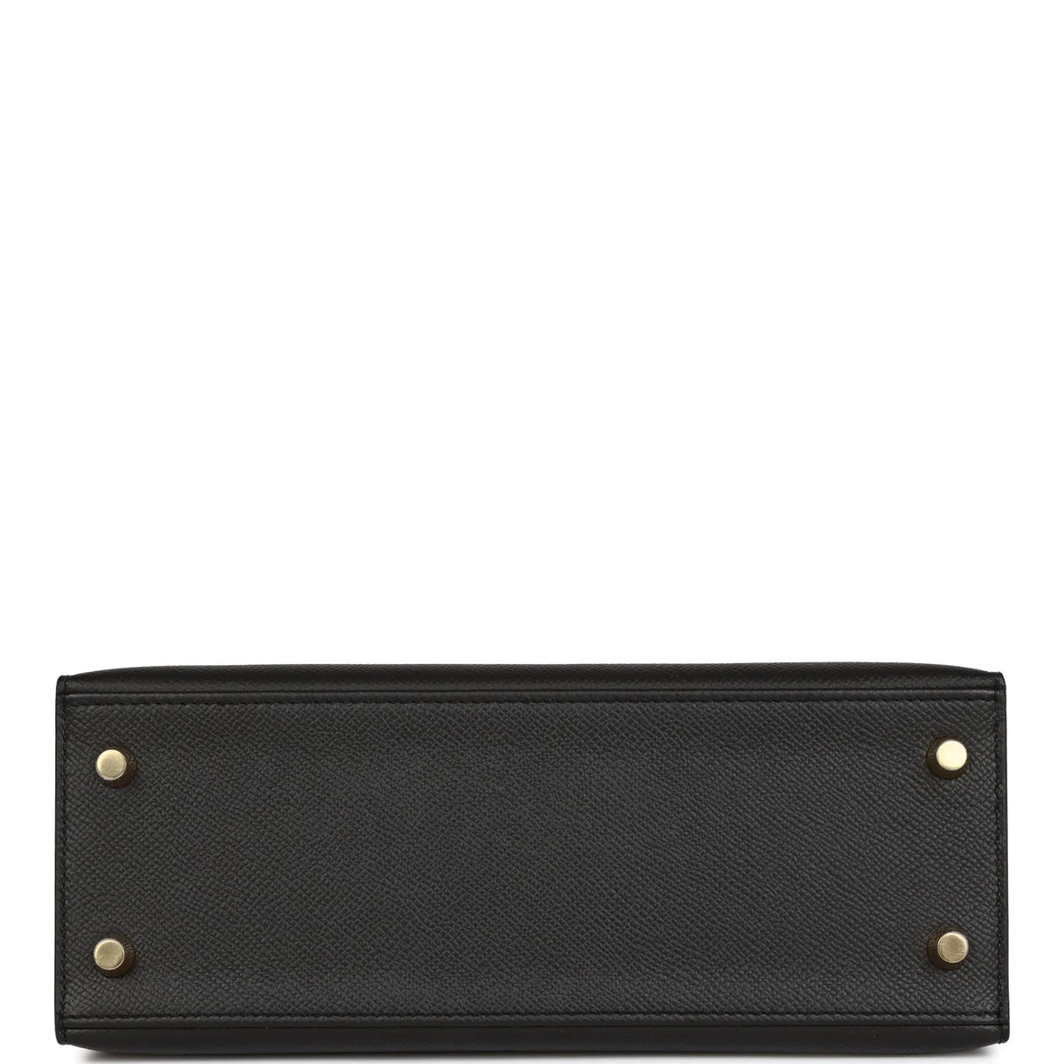 Black Leather Handbag Q487