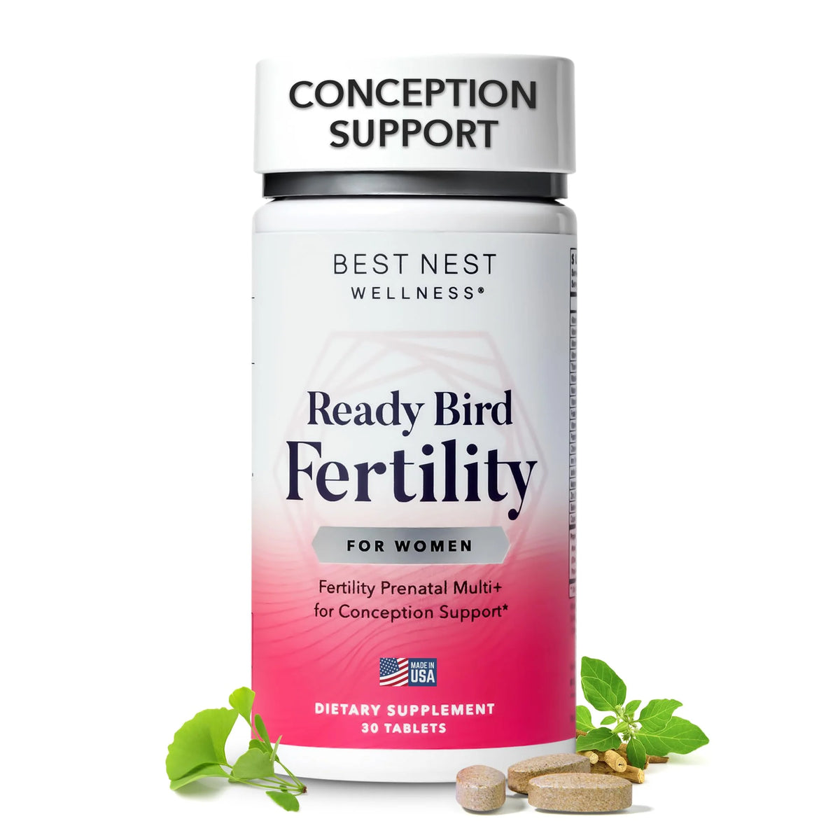 Vegan Prenatal Vitamins with Methylfolate Ashwagandha 30Ct V844