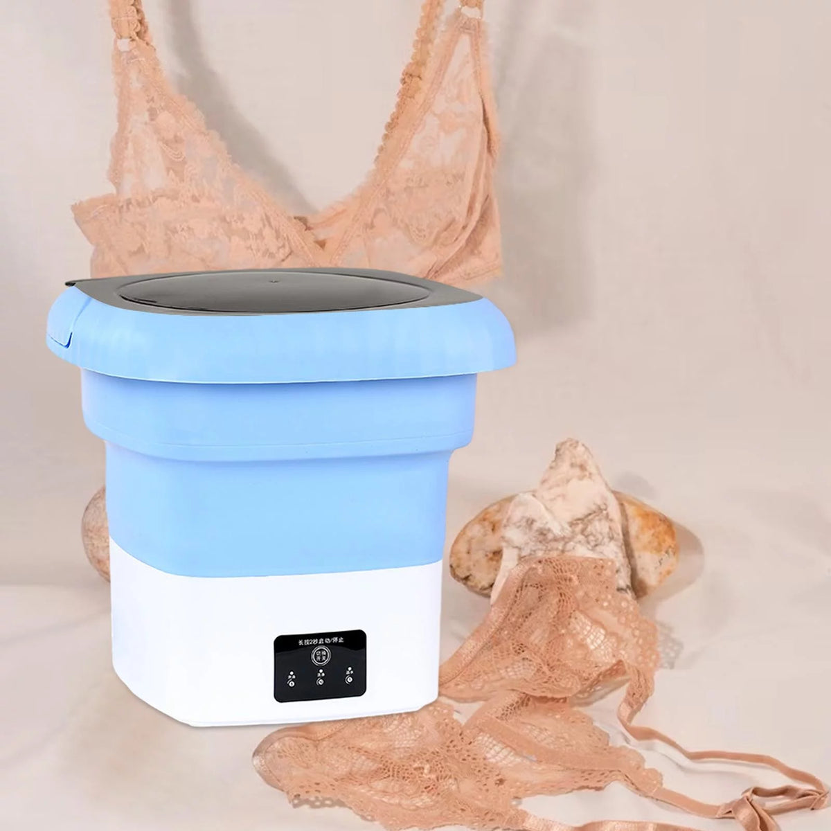 Portable Folding Washing Machine 9L Blue A8035