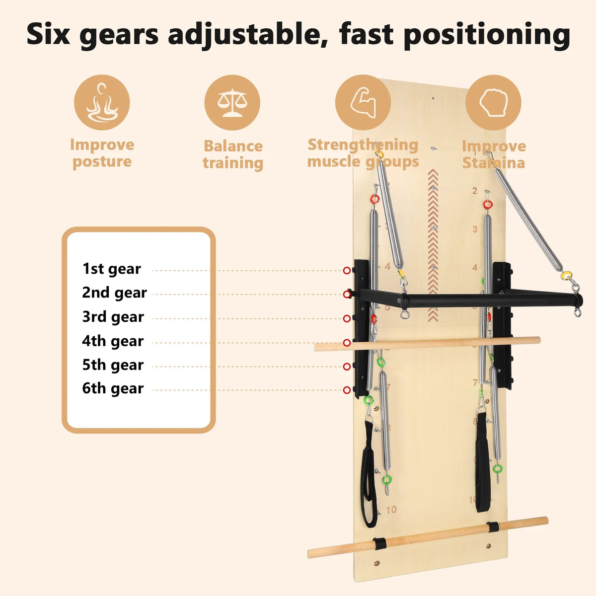 Pilates Springboard Exercise Equipment S64075