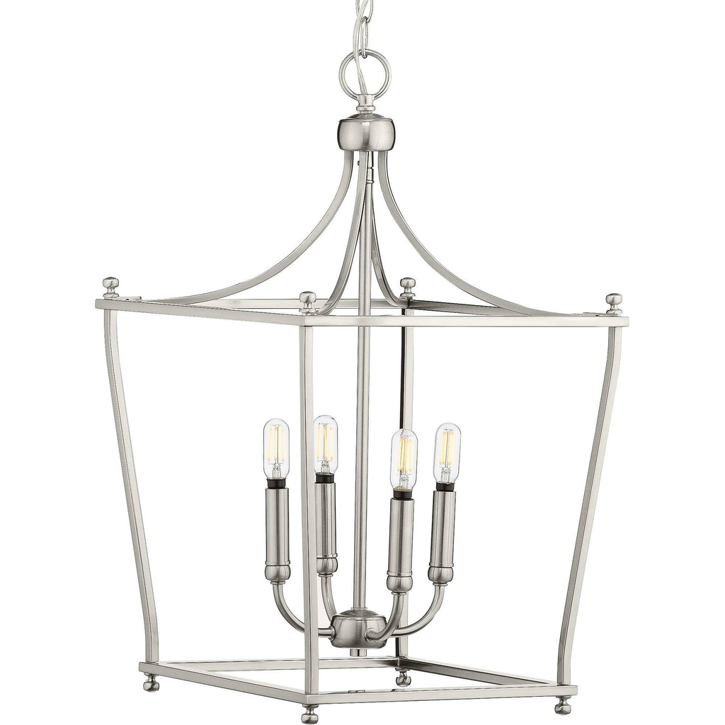 4 Light Foyer Brushed Nickel B243480