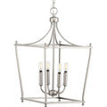 4 Light Foyer Brushed Nickel B243480