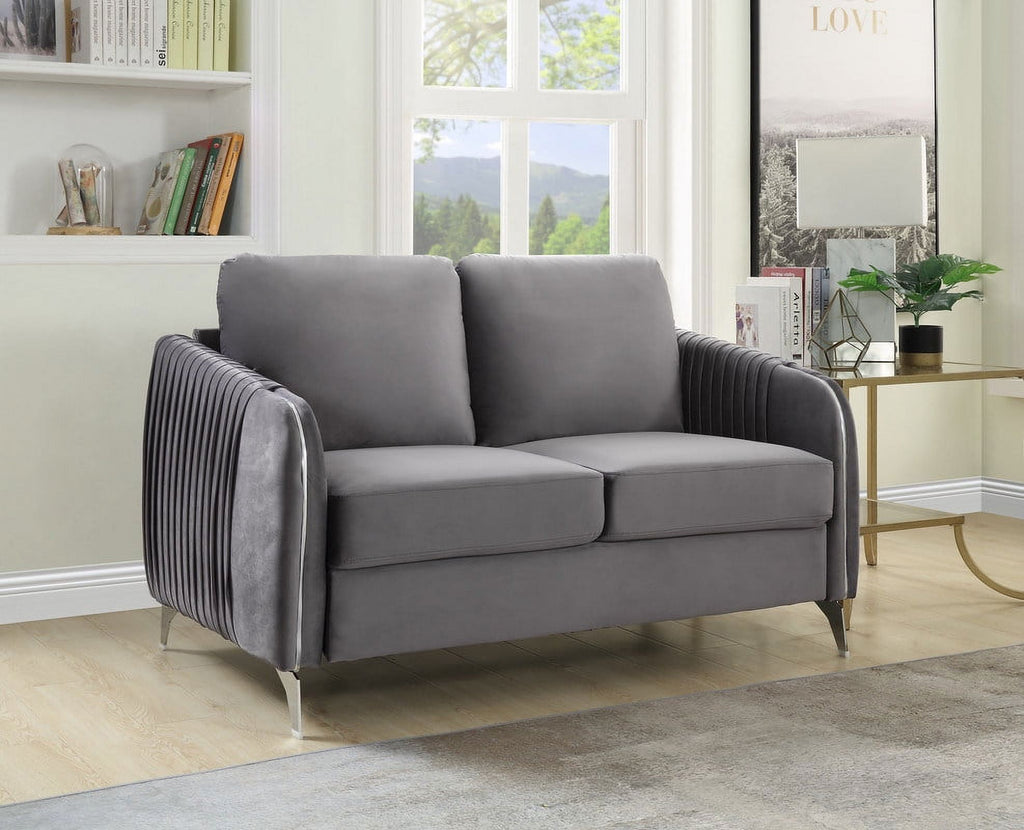 Channel-Quilted Sofa P86957