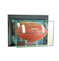 Wall Mounted Football Display Case Black Finish N392136