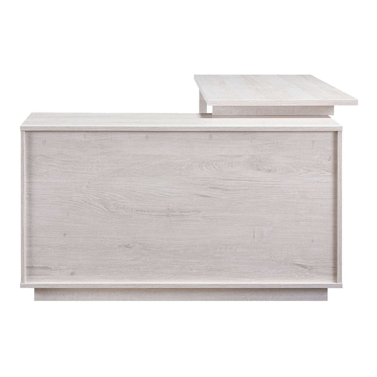 Walnut Oak L-Shape Desk U8580