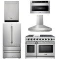 48 Gas Range, Range Hood, Dishwasher, Refrigerator, Microwave B871694