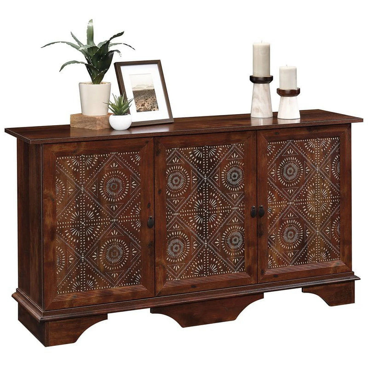 Contemporary Wood Buffet and Sideboard Table N927